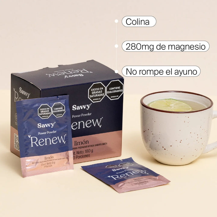 Renew Savvy | Alfa Colina | Limón 180g - Imagen 4