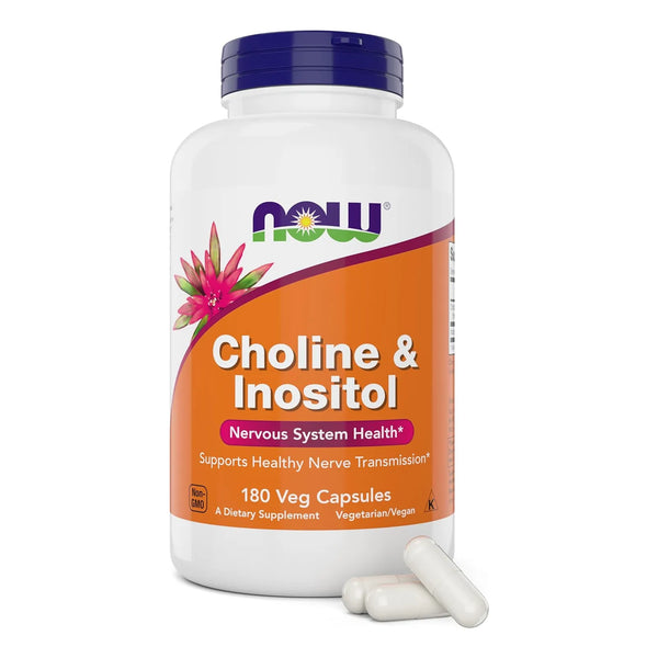 Cholina E Inositol 180 Cápsulas Vegetales Energía Cognitiva - Imagen 1