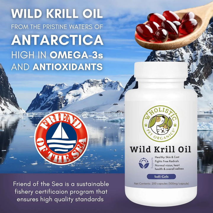 Cápsulas De Aceite Krill Para Perros Salud Articulaciones Br - Imagen 4