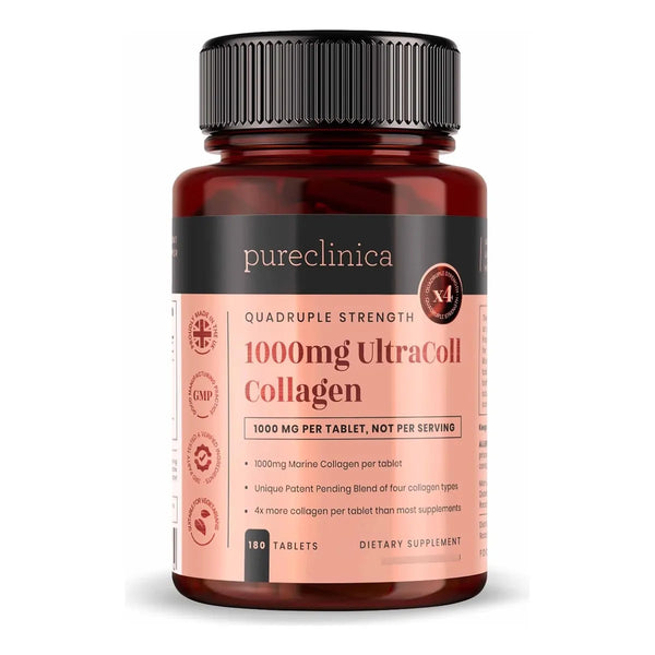 Colágeno Marino Antienvejecimiento 1000mg 180 Tabletas Tipos - Imagen 1