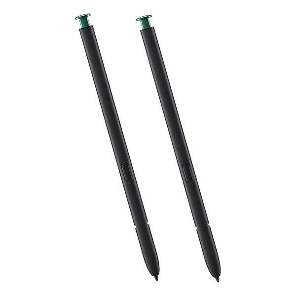 Paquete 2 Lapices Capacitivos Repuesto Samsung Galaxy S22 Ultra Stylus Touch S Pen Sin Bluetooth Verde