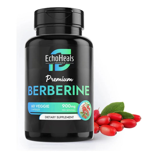 Berberina Natural Con Canela Cúrcuma Piperina Vitaminas B6 C - Imagen 1