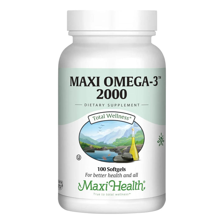 Aceite De Pescado Omega 3 Triple Fuerza 2000 Mg Kosher Cápsu - Imagen 1