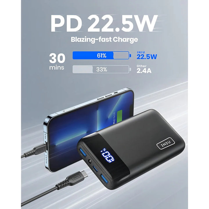 Cargador Portatil Iniu 20,000mah 22,5w - Imagen 3