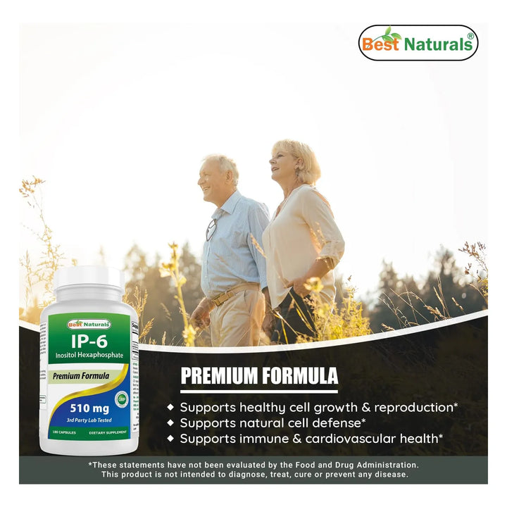 Ip6 510 Mg 180 Cápsulas Antioxidante Natural Para Apoyo Inmu - Imagen 4