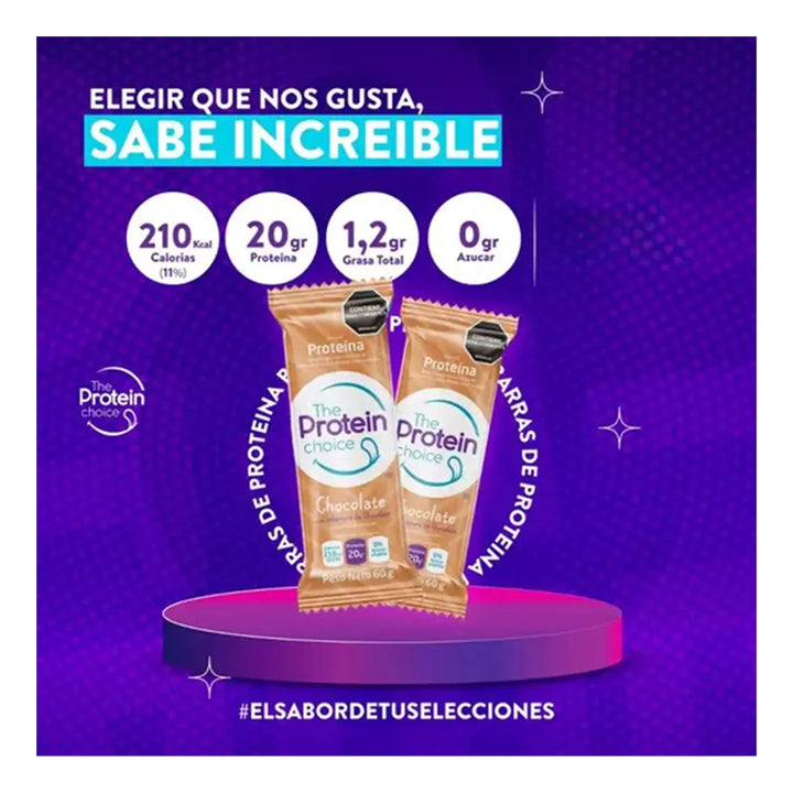 Barra De Proteina The Protein Choice Caja X6unds - Imagen 3