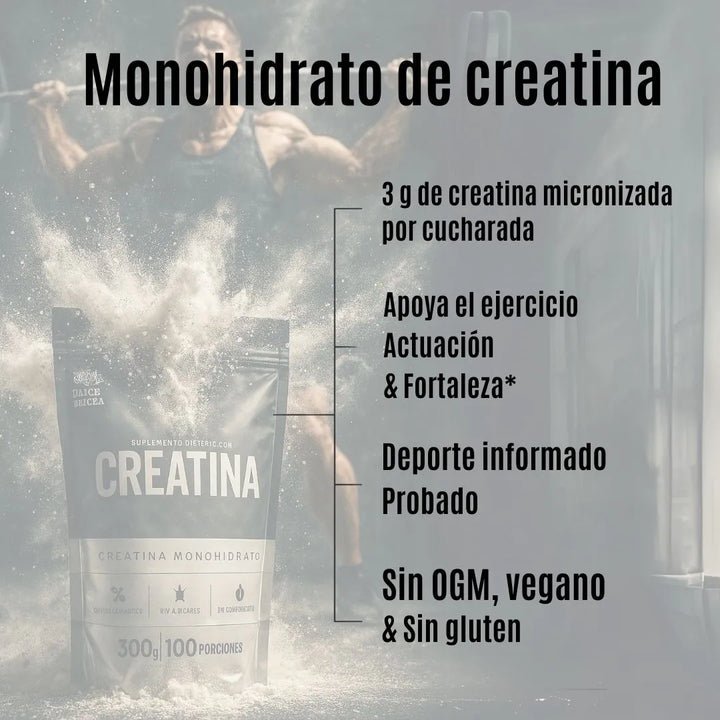 Creatinas Monohidratadas 100% Pura Creatina Monohidrato Suplemento Sin Sabor - Imagen 7