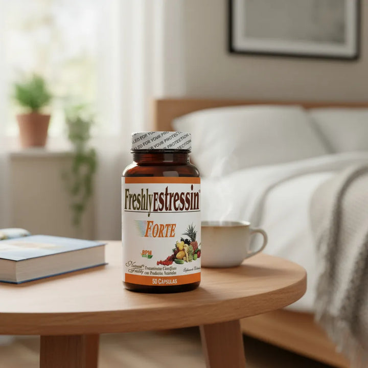 Freshly Estressin Forte 50 Capsulas Control Del Estrés Y Relajación - Imagen 2