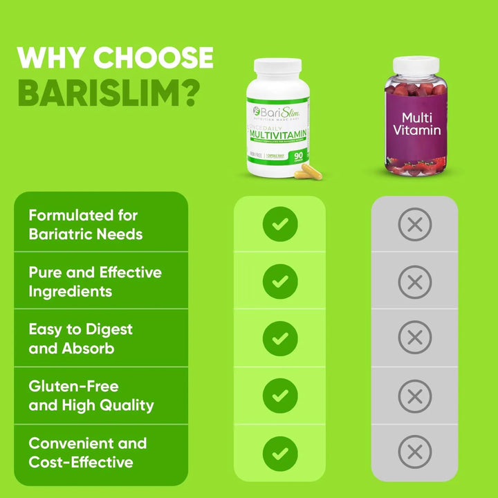 Cápsulas Multivitamínicas Bariátricas Fórmula Diaria Sin Hie - Imagen 7