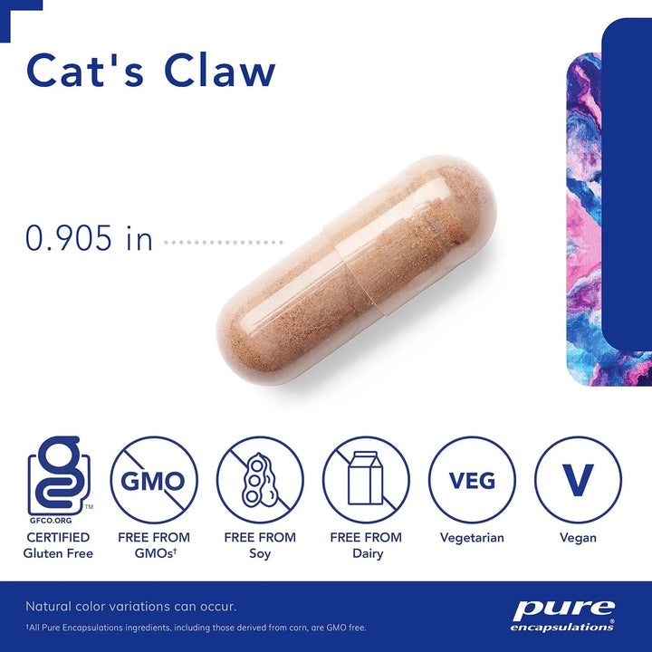 Cápsulas Uña De Gato Para Apoyar Articulaciones Inmunidad Sa - Imagen 3