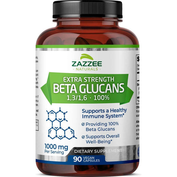 Beta Glucanos Extra Fuertes 1000 Mg 90 Cápsulas Apoya Sistem - Imagen 1
