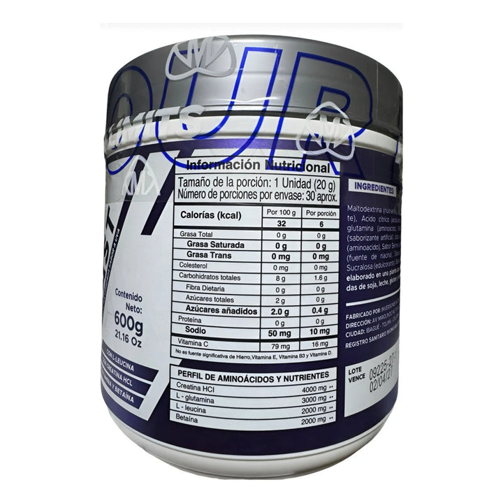 Creatina Hcl Beast 600gr Imn - Imagen 3