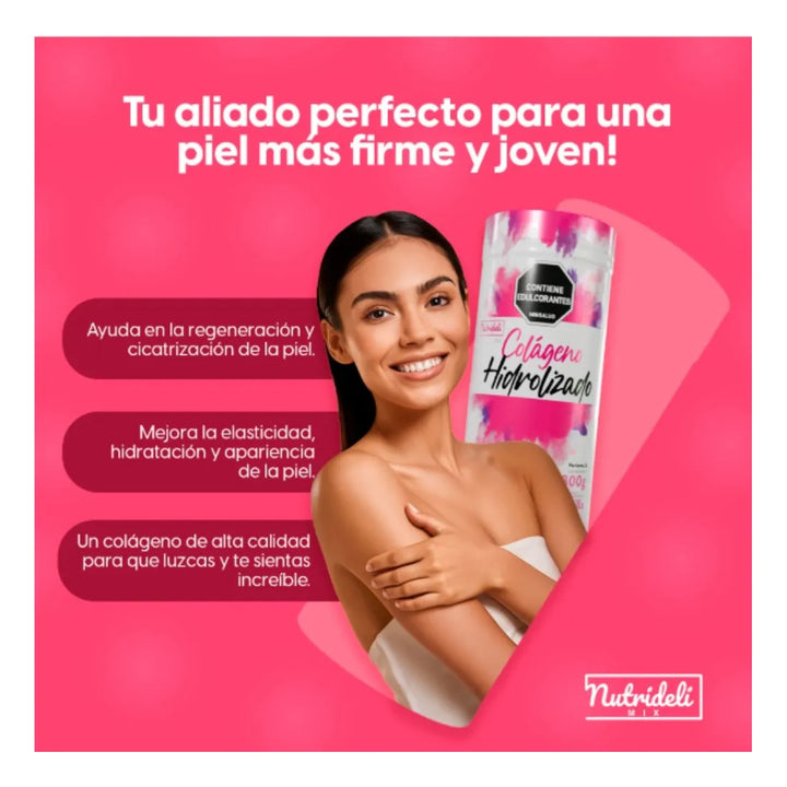 Colágeno Hidrolizado Nutrideli - Imagen 5