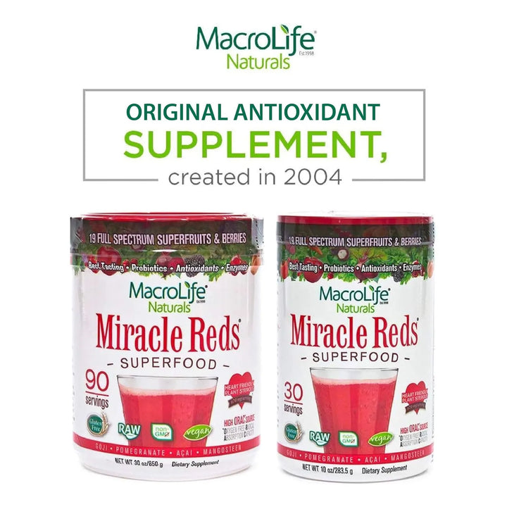 Polvo De Superalimentos Miracle Reds Antioxidantes Polifenol - Imagen 9