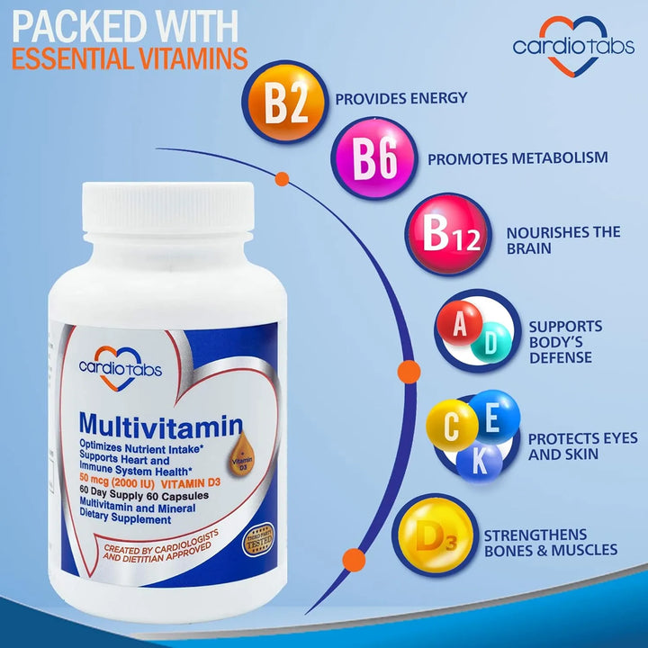 Multivitamínico Para El Corazón E Inmunidad Con Complejo De - Imagen 4
