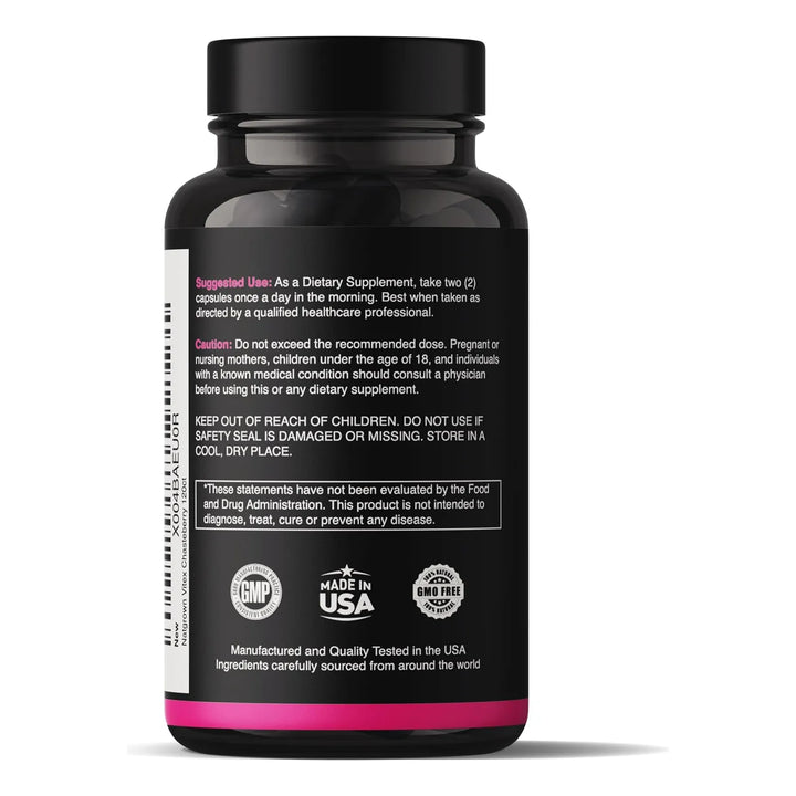 Vitex Chasteberry 1000 Mg Equilibrio Hormonal Fertilidad 120 - Imagen 3