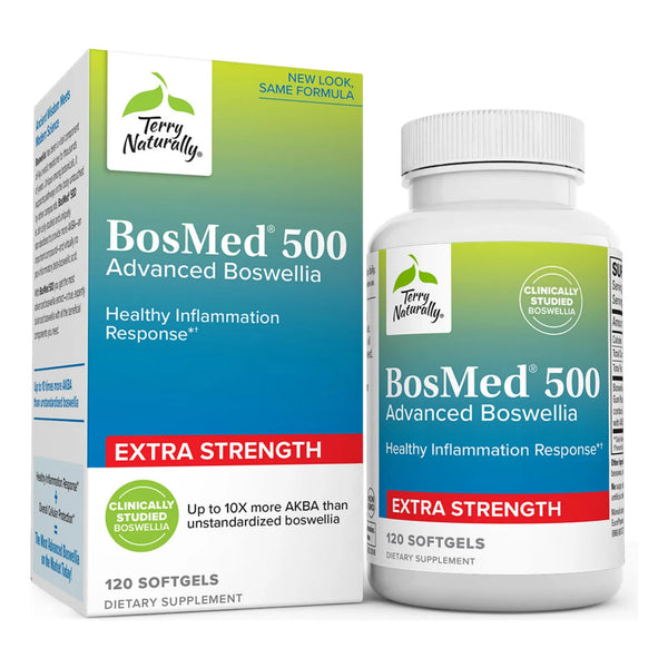 Cápsulas Blandas Boswellia Avanzada 500mg 120 Unidades Respu - Imagen 1