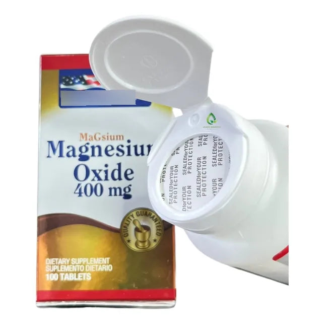 Magnesium Oxide 400 Mg X100 N/a - Imagen 5