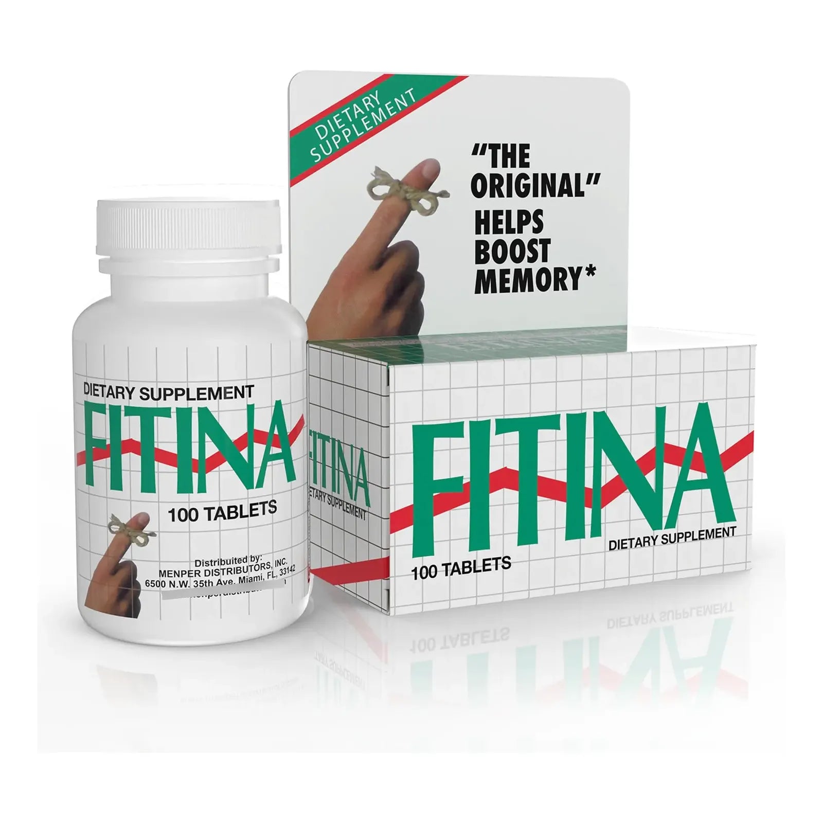 Fitina Aumento Memoria Y Concentracion 100 Tabletas Salud Cerebral ...