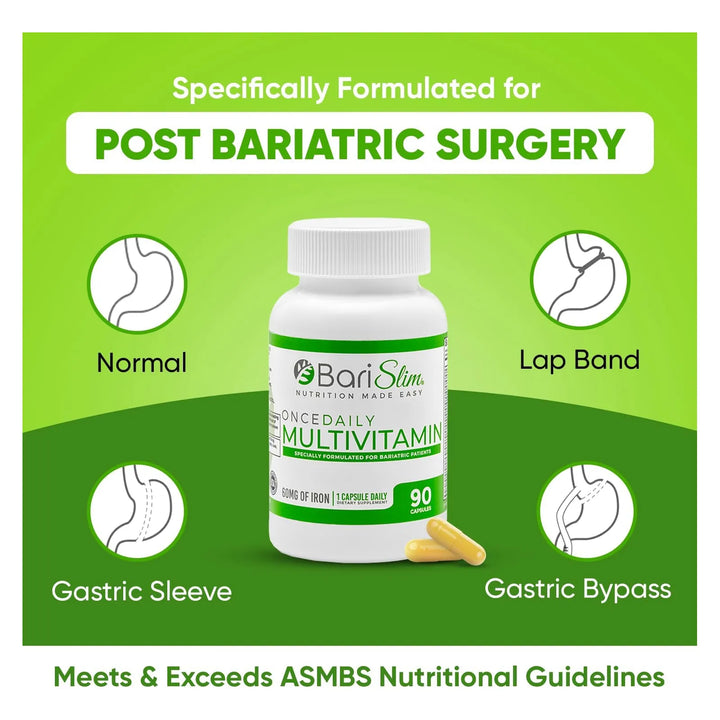 Cápsulas Multivitamínicas Bariátricas Diarias Con 60 Mg De H - Imagen 6