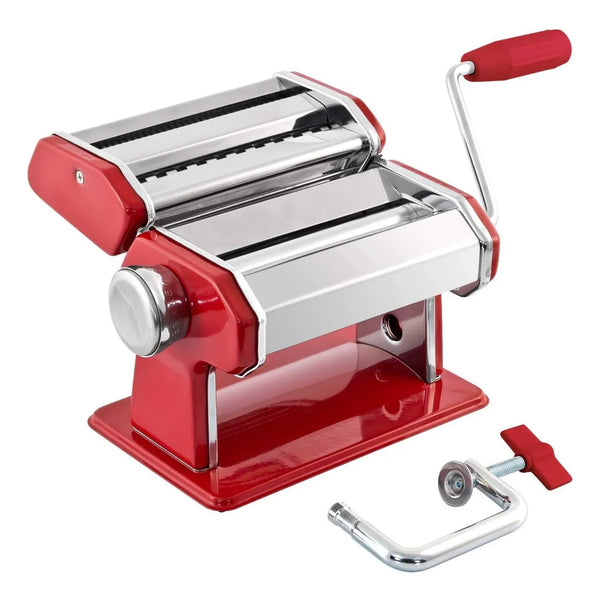 Maquina Para Hacer Pasta Acero Inoxidable Gourmex 7 Ajustes Grosor