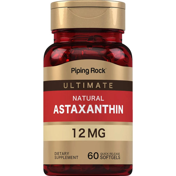 Astaxantina 12 Mg 60 Cápsulas Blandas Liberación Rápida Extr - Imagen 1