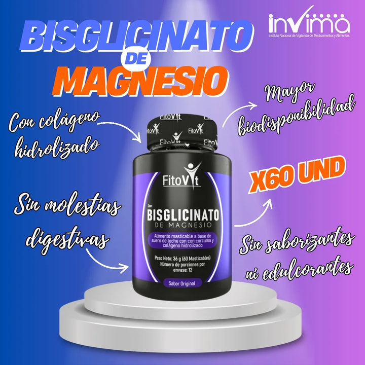 Bisglicinato De Magnesio Original - Imagen 9