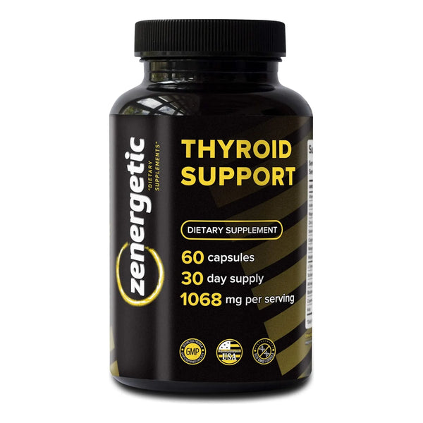 Apoyo Tiroideo L-tirosina Yodo Energía Metabolismo Ashwagand - Imagen 1