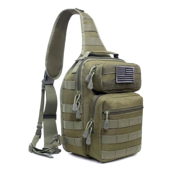 Mochila Táctica Militar Nylon 600D Resistente Al Agua Multi Compartimentos