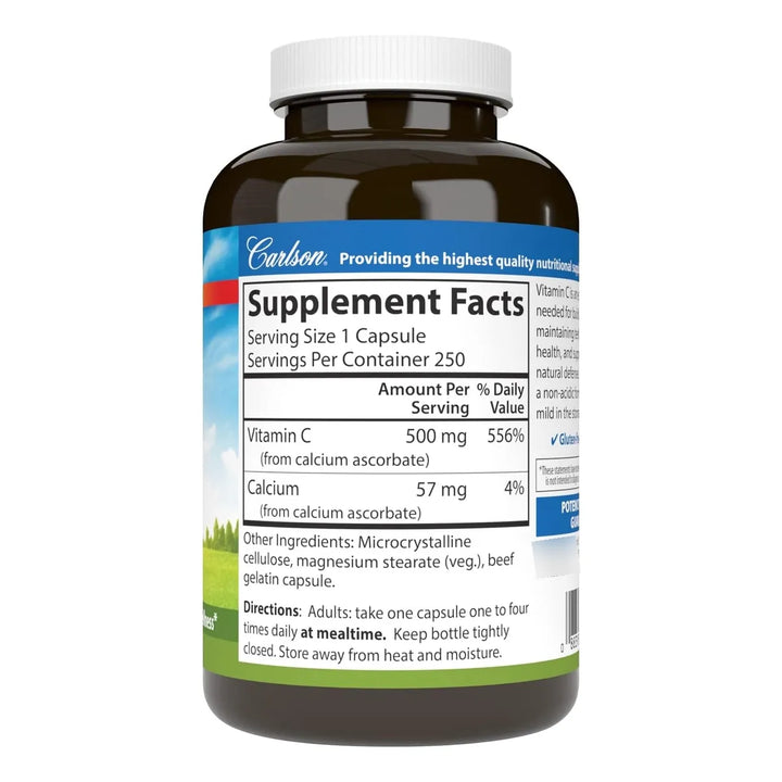 Mild-c 500 Mg Vitamina C Tamponada Apoyo Inmunológico Antiox - Imagen 2