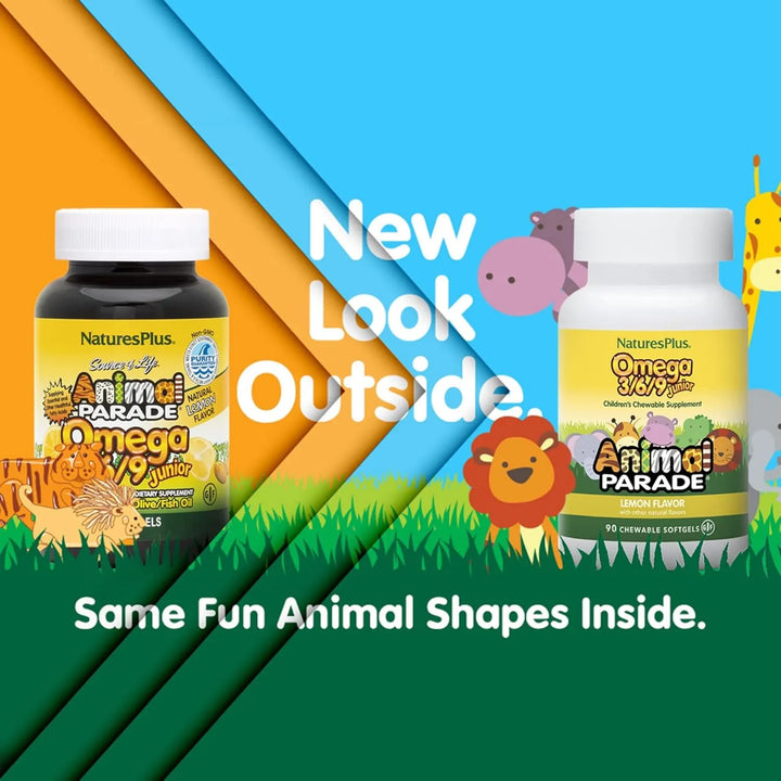 Cápsulas Blandas Omega 3 6 9 Junior Sabor Limón 90 Unidades - Imagen 2