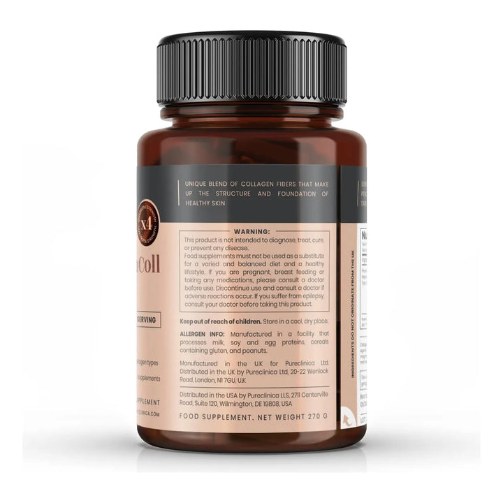Colágeno Marino Antienvejecimiento 1000mg 180 Tabletas Tipos - Imagen 2