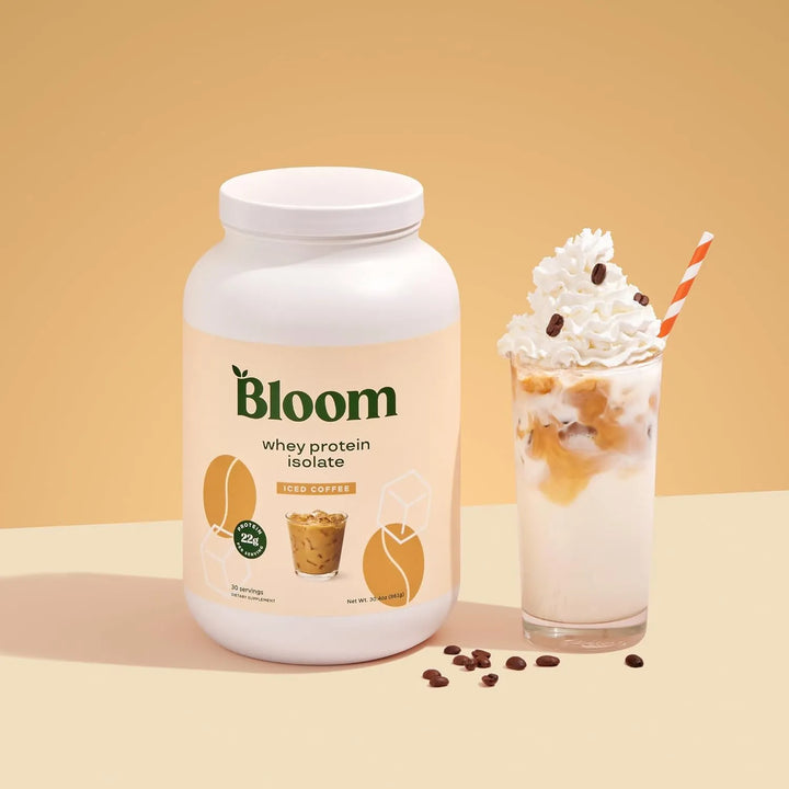 Proteína Aislada Suero En Polvo Café Helado Mezcla Bebida Pu - Imagen 2