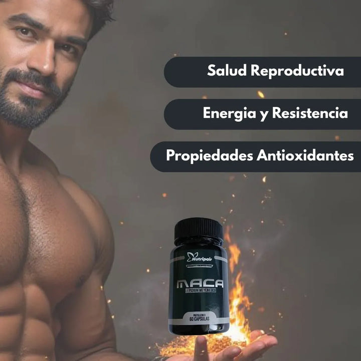 Raíz De Maca Más Ginseng 60 Cap - Imagen 2