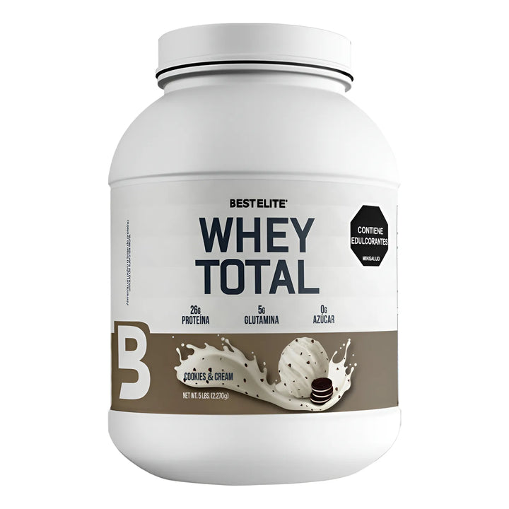100% Whey Total 5 Libras De Best Elite 5lb 5 Lb Pure Protein - Imagen 1