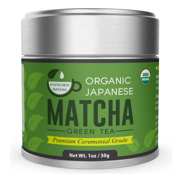 Té Verde En Polvo Kyoto Matcha Orgánico Premium Japonés 30 G Energía Natural Y Antioxidantes