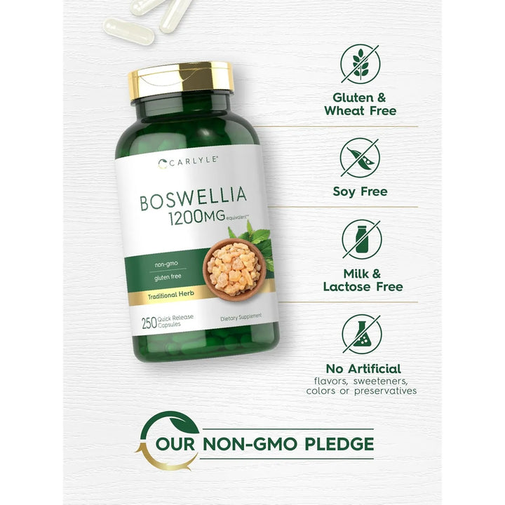 Cápsulas De Extracto De Boswellia Serrata 1200 Mg 250 Unidad - Imagen 5