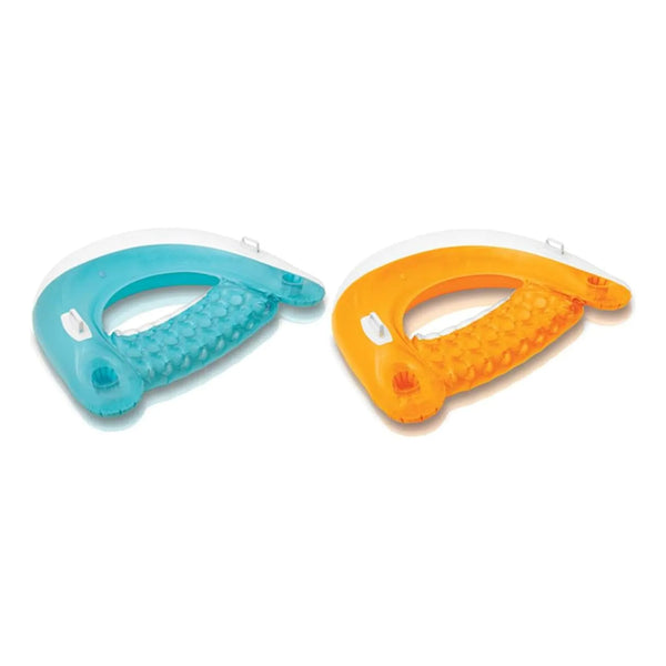 Sillón Flotador Inflable Intex Clásico Balsa Piscina Playa Diversión