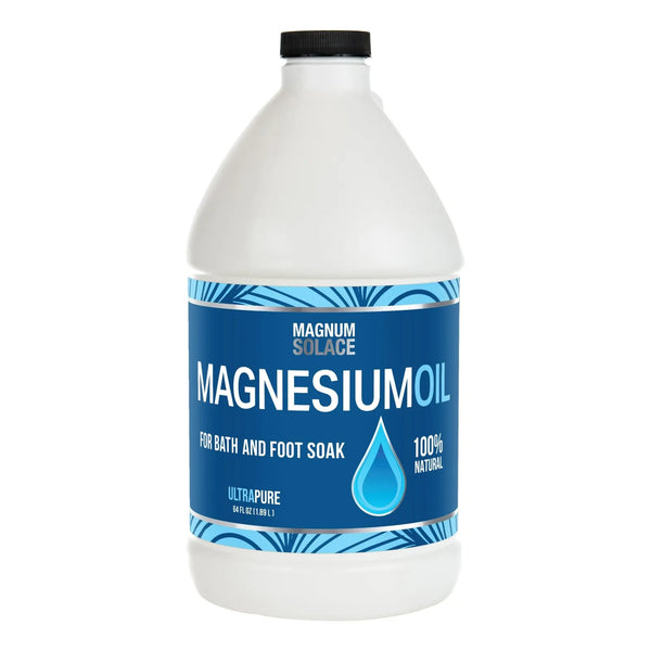 Aceite De Magnesio Puro En Spray 64 Onzas Absorcion Directa Para Alivio Muscular