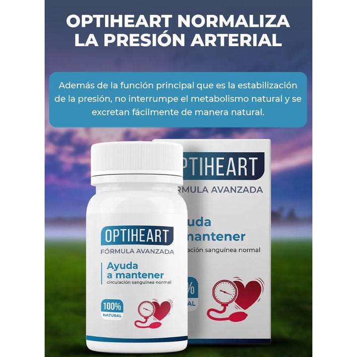 X1 Optiheart - Hipertensión Original 100% Sin Sabor - Imagen 3