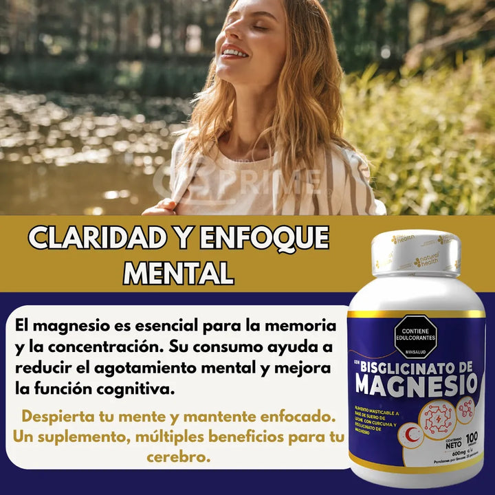 Bisglicinato De Magnesio Capsul Natural - Imagen 5