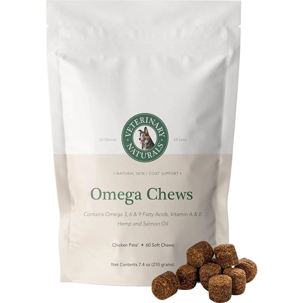 Masticables De Aceite De Cáñamo Y Salmón Para Perros Soporte Articular Y Piel Brillante