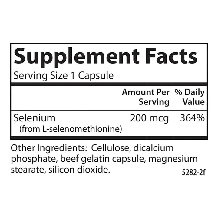 Selenio 200 Mcg Para Salud De Próstata Apoyo Inmunológico An - Imagen 4