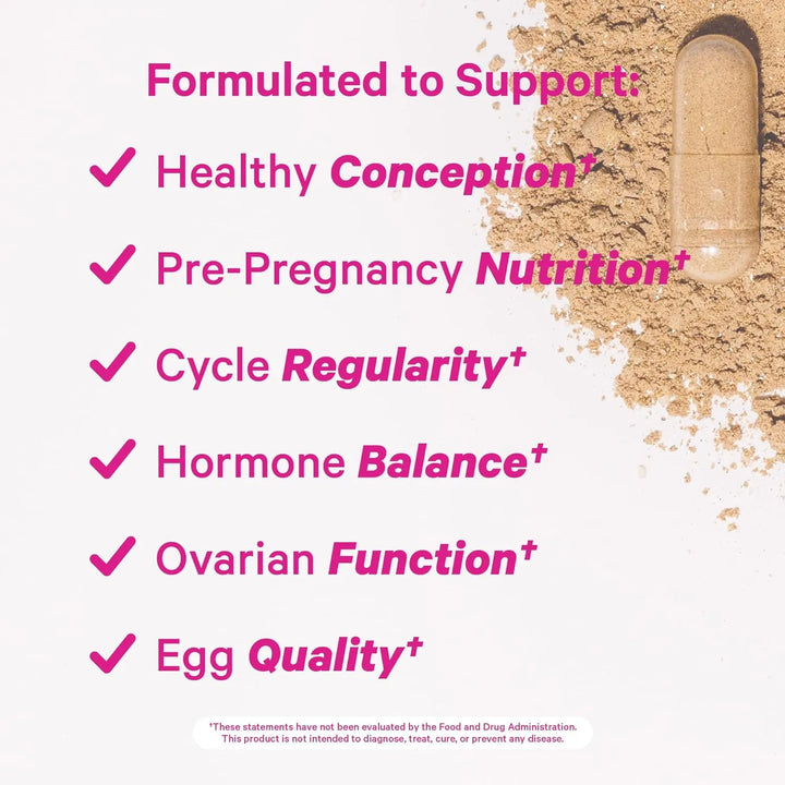 Té Y Vitaminas Para Fertilidad Femenina Equilibrio Hormonal - Imagen 2