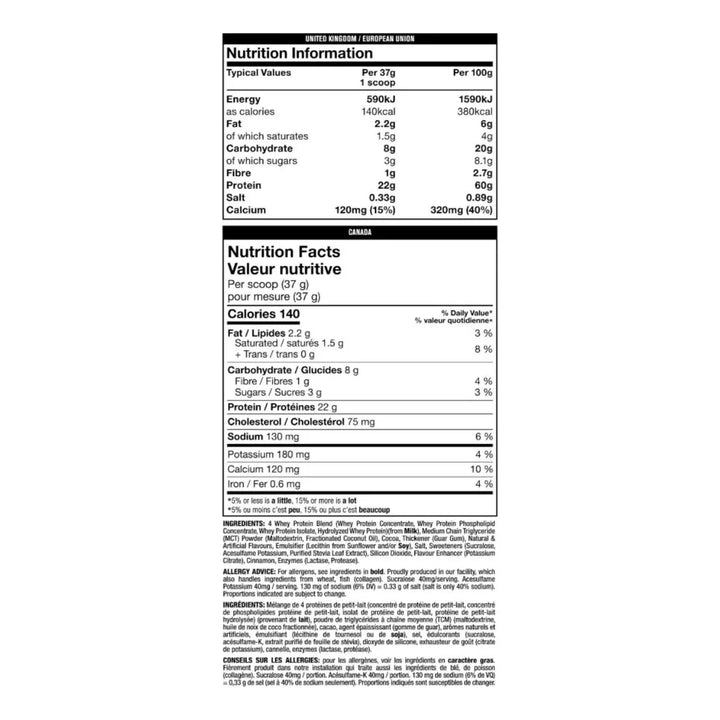 Mutant Whey 2 Sabores 4 Lb - Imagen 2