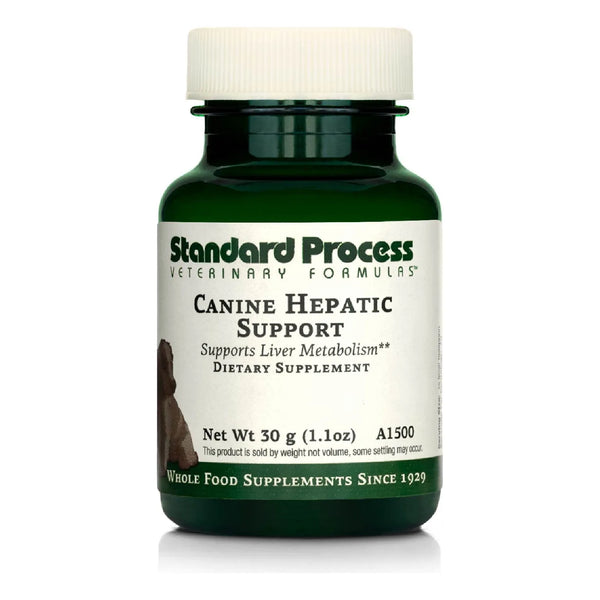 Standard Process Canine Hepatic Support Suplemento Hepatico Para Perros 30g