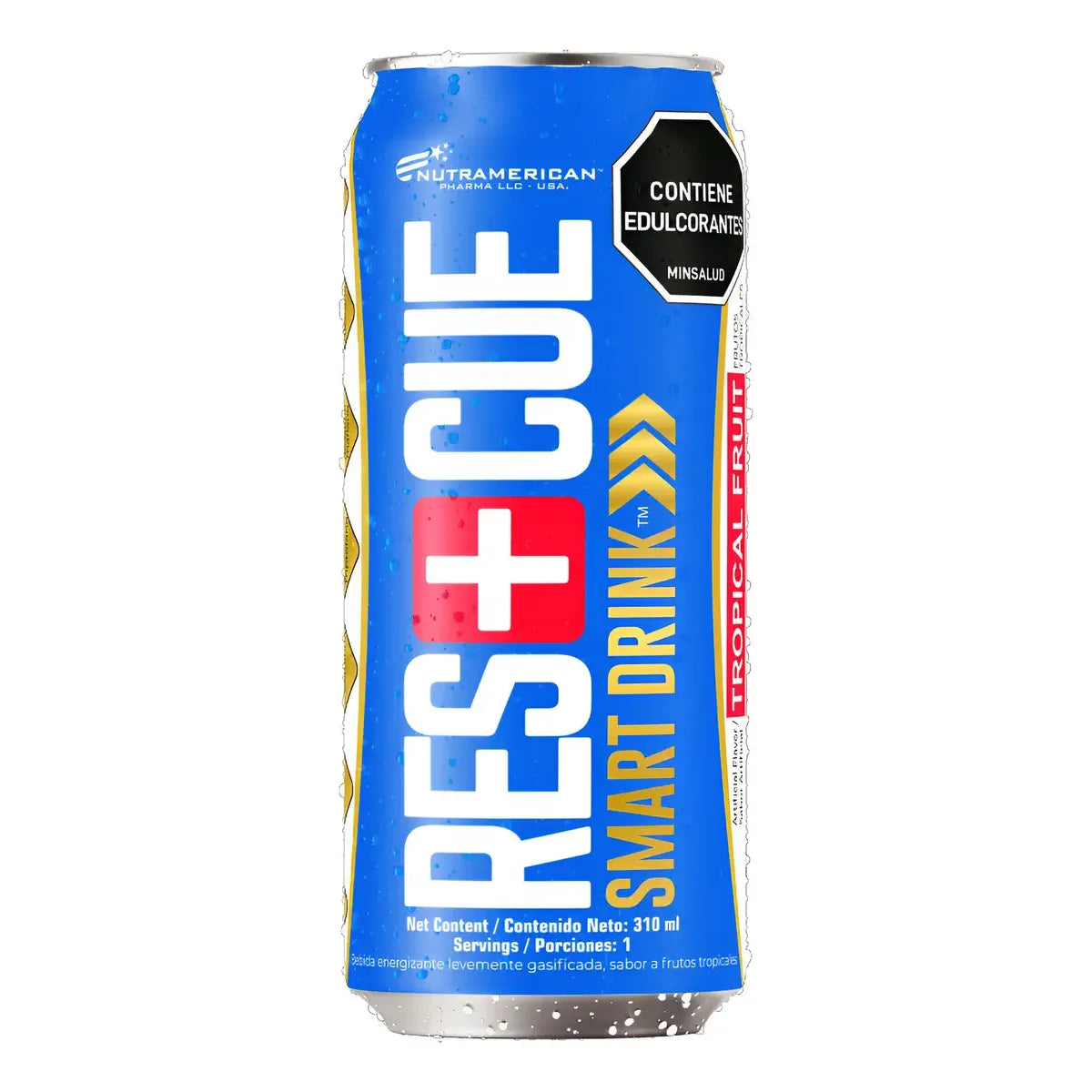 Rescue Smart Drink Bebida Energizante Nutramerican Pharma Lata 310 Ml ...