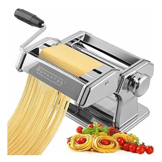 Maquina Para Hacer Pasta Nuvantee Ajustable Con Accesorios Pasta Fresca Como Chef