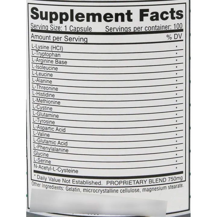 Cápsulas 750 Mg Fórmula Completa 100 Unidades - Imagen 2