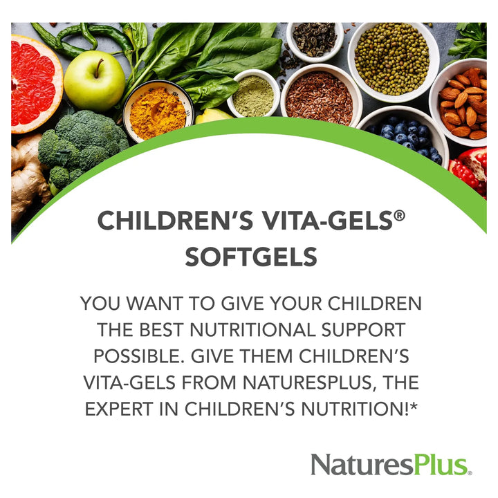 Cápsulas Blandas Multivitamínicas Sabor Naranja Para Niños E - Imagen 3